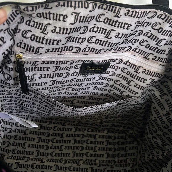 Juicy Couture Rainbow Logo Print Tote Bag - Picture 6 of 11